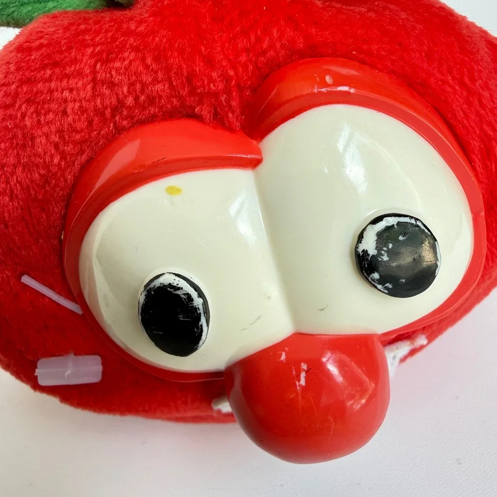 VeggieTales Bob the Tomato Plush Unisex Small Red Vintage 1998 Toy Gund